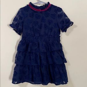 Oshkosh Navy Ruffled dress
